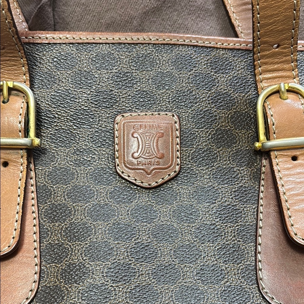 Celine Macadam Canvas Tote - Picture 6 of 16